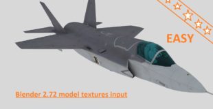 Importing 3d models and applying textures in blender