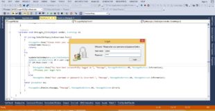 C# Tutorial – How to create a Login Form with MySQL | FoxLearn