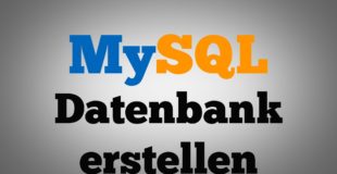 MySQL: Datenbank erstellen [Tutorial] [DEUTSCH]