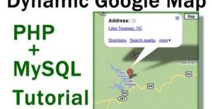 Dynamic Google Maps Location Tutorial For PHP MySQL Driven Websites