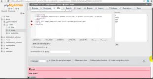Tutorials Point – How to Save Image Path in MYSQL Database through Stored Procedure Using PHP