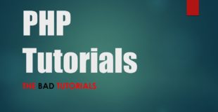 PHP & MySQL Tutorial – 1: Introduction to PHP