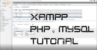 PHP MYSQL Tutorial mit XAMPP German