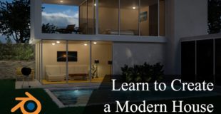 Create & Design a Modern 3D House in Blender Promo