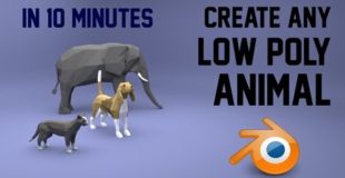Create any low poly animal | Blender | 10 mins