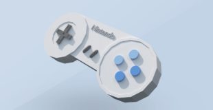 Blender Tutorial: Low Poly Game Controller