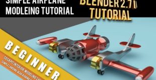 How To Model A Simple Airplane In Blender 2.71