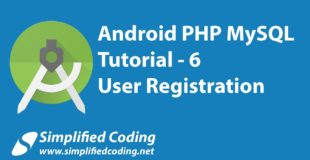 6. Android PHP MySQL Tutorial | User Registration