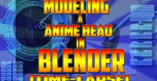 New FIRST LOOK: Modeling an anime head in blender
