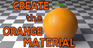 How to make the Orange material (Blender, Cycles)