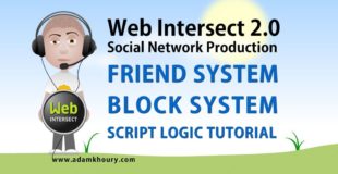 10. Friend and Block System PHP MySQL Ajax Tutorial Social Network Website Development