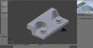 Blender 3D – Modeling Practice #17 boolean practice