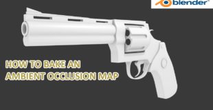 blender tutorial how to bake an ambient occlusion map