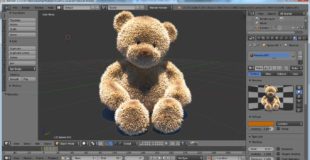 Blender Tutorial Fuzzy Stuffed Bear part 01