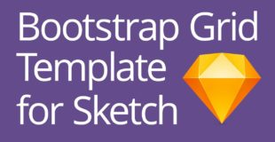 Bootstrap 3 Grid Template for Sketch Tutorial