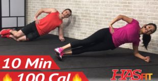10 Minute Abs Workout for Beginners – 10 Min Easy Beginner Ab Workout for Women & Men