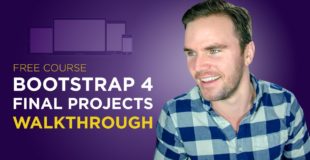 Bootstrap 4 Tutorial [#3] Download Course Files + Project Walkthrough