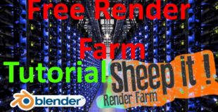 Free Render Farm SheepIt Tutorial ! ( Fastest Rendering with blender cycles render )