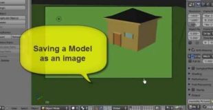 Blender 3D Tutorial – Beginners, Here’s How to Save Pictures of 3D Models by VscorpianC