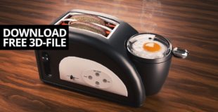 Modeling bread toaster in Blender