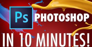 Getting started with Photoshop in 10 minutes (Beginners Tutorial)
