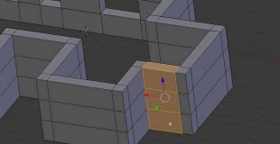 Blender 2.6 How to make walls with windows that have nice topology