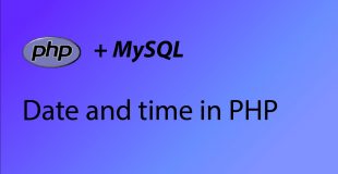 PHP & MySQL Tutorial 42 – Date and time
