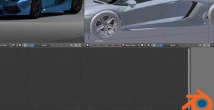 Blender Animation LAmborghini 2014 Blender tutorial Node Set up for New car from Sketh file