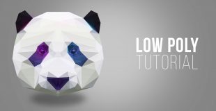 How to Create Professional Low Poly Tutorial | Photoshop Tutorials #1