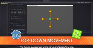 Simple Top-Down character movement in Godot: Grid-based movement 1/4