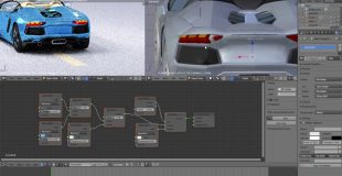 Blender Animation Blender Car Paint Node ediror tutorial part 2