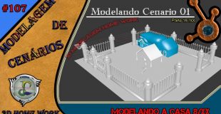 Blender Tutorial Modelagem 3D – Modelando Cenário para games e Cenarios Paisagens /17