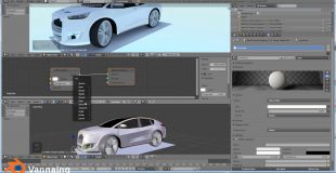 របៀបកែរឡានស៊េរីថ្មី Super Car Concept customize tutorial in Blender