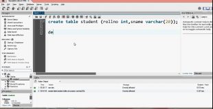 MySQL Tutorial Create table insert and select in workbench
