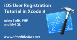iOS User Registration Tutorial in Xcode 8 using Swift, PHP and MySQL