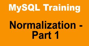 MySQL Tutorial for Beginners – Part 8 – Database Designing and Normalization – Part 1