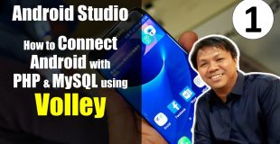Android Volley Tutorial (Android PHP MySQL) – How to Setup Volley Library (Part 1)