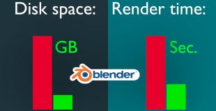 Blender Quick Tip: Speed up your renders and save some disk space [English/HD]
