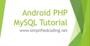Android PHP MySQL Tutorial – Create a User Registration App