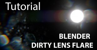 Tutorial Blender 2.75 | Dirty Lens Flare | Cycles | Nodes