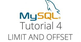 MySQL tutorial 4 – Limit, Offset and Ordering