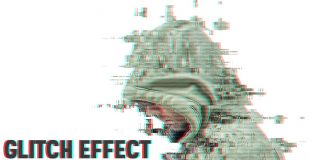 Unique Glitch Effect Photoshop Tutorial
