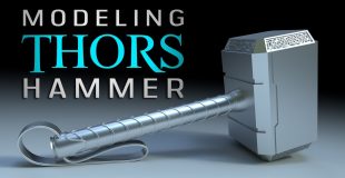 Beginner’s Blender Tutorial – Modeling Thor’s Hammer Mjolnir