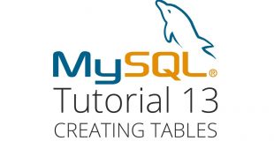 MySQL tutorial 13 – Creating and dropping tables