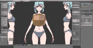 [Part 1/ 40] Anime Character 3D Modeling Tutorial II – Reference and Basemesh