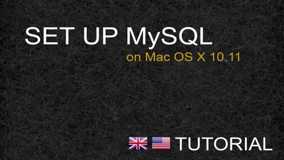 mysql for mac ox 10.6.8