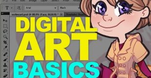 Digital Art for Beginners [Photoshop CS5]  – DrawingWiffWaffles