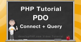 PHP PDO Tutorial Connect Database and Query Example