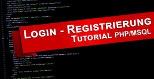 PHP Tutorial | Login und Registrierung mit MySQL-Datenbank | Deutsch – Teil 1