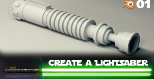 Blender Beginner Tutorial: Create a Lightsaber – 1 of 2